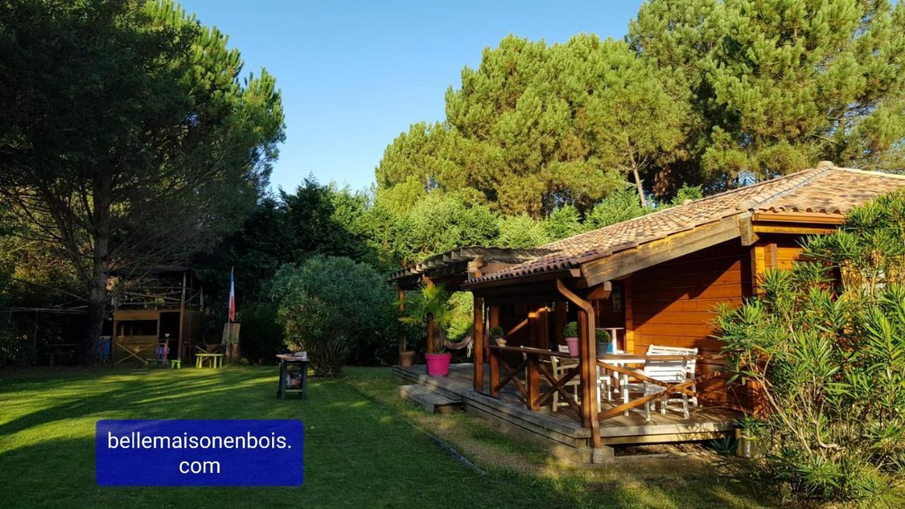 "Belle Maison En Bois" Messanges  Exterior photo